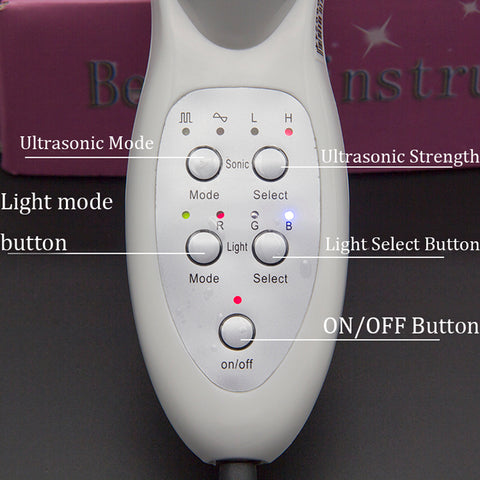Ultrasonic Facial Massage